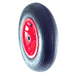 RUOTA PNEUMATICA 4.00X8" CON MOZZO A RULLINI