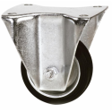 RUOTA GOMMATA 100X30 SUPPORTO FISSO