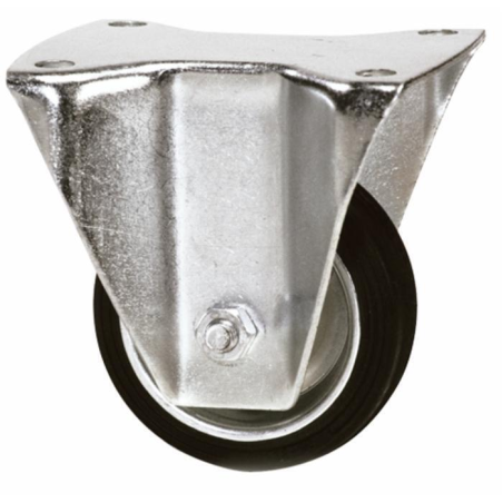 RUOTA GOMMATA 180X45 SUPPORTO FISSO