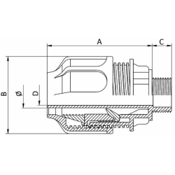 RACC M.3/4"x25