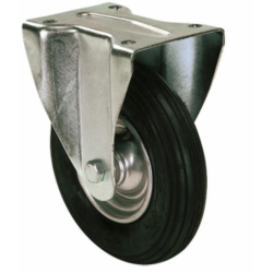 RUOTA PNEUMATICA Ø 200MM SUPPORTO FISSO