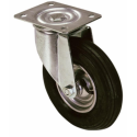 RUOTA PNEUMATICA Ø 200MM CON SUPPORTO GIREVOLE