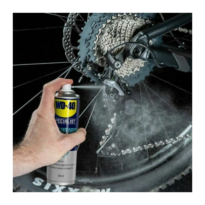 wd40 specialist bike lubrificante catena universale