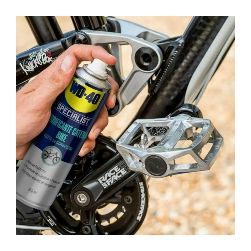 wd40 specialist bike lubrificante catena universale