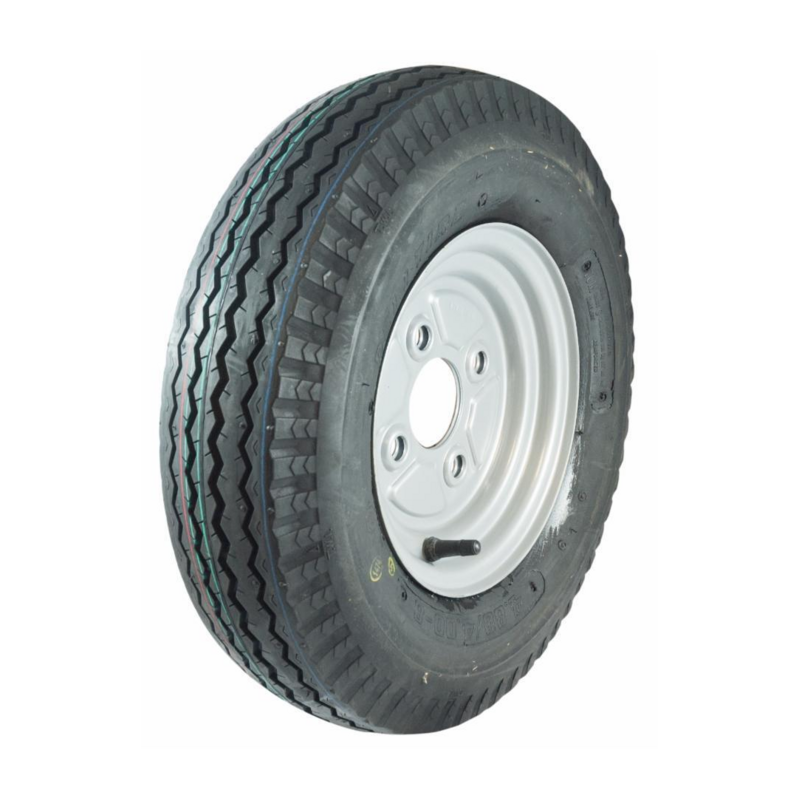 RUOTA PNEUMATICA 4.00-10" CON CERCHIO 4 FORI FIAT 6PR