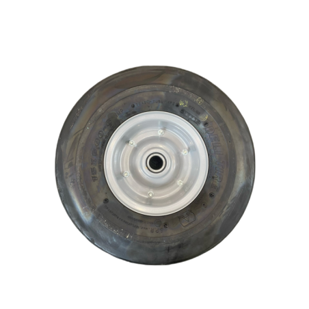 RUOTA PNEUMATICA 15X6.00-6" 6PR CON CERCHIO IN FERRO, FORO Ø 25