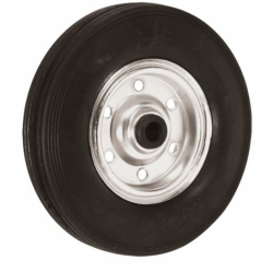 RUOTA GOMMA PIENA 250X65 MOZZO Ø 20X60