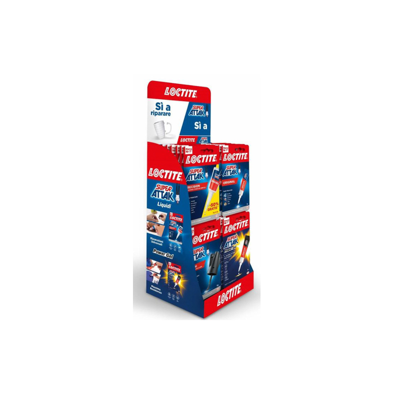 DISPLAY MISTO LOctite  super attack