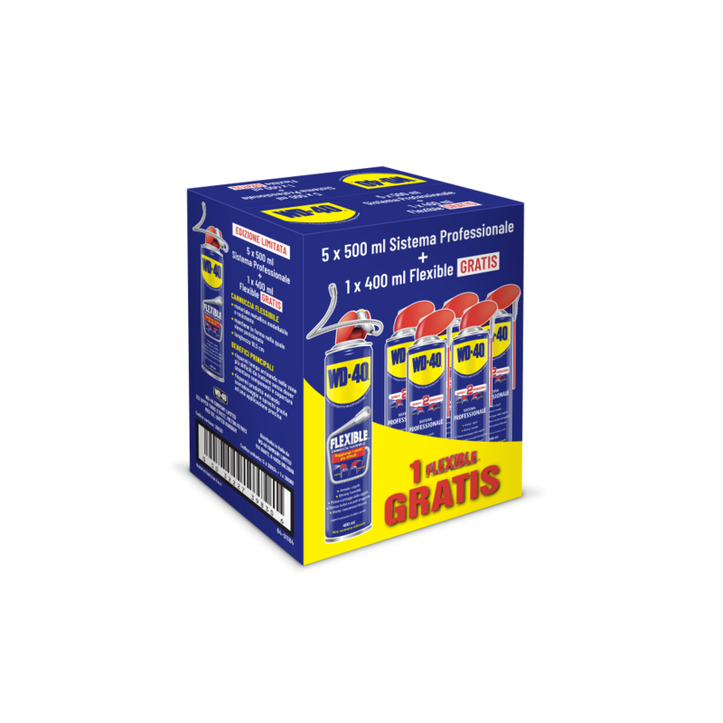 WD-40 PROFESSIONALE promo pack 5+1