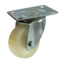 RUOTA NYLON Ø 125MM CON SUPPORTO GIREVOLE