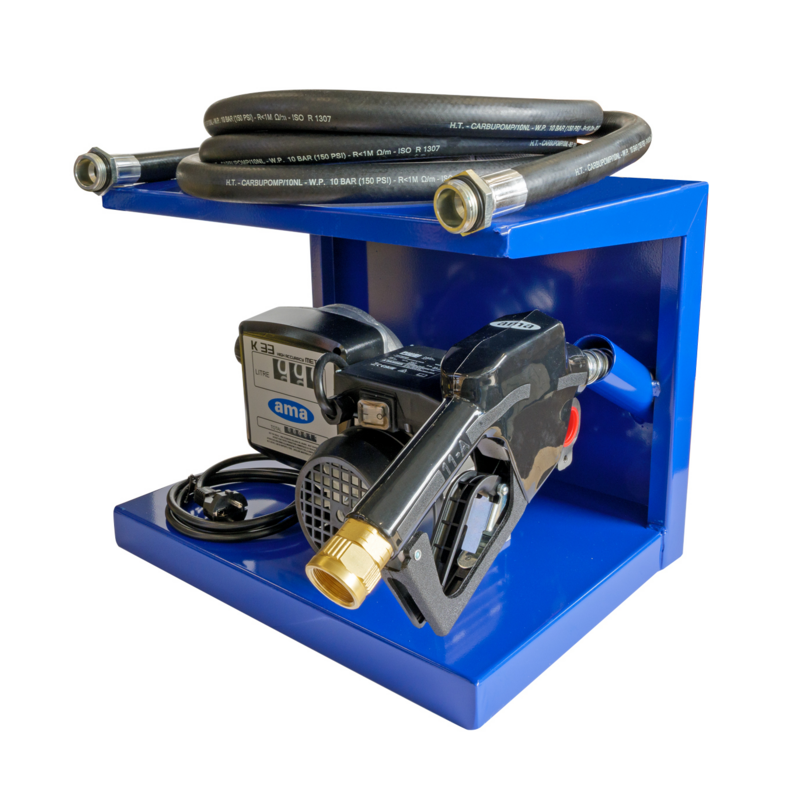DISTRIBUTORE A USO PRIVATO PER GASOLIO EASY PUMP" COMPLETO DI CONTALITRI