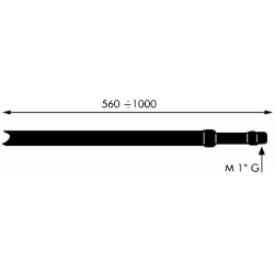 TUBO TELESCOPICO DI ASPIRAZIONE