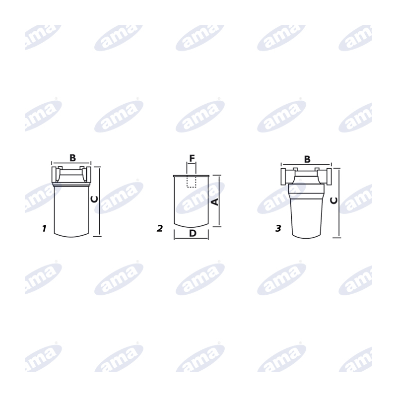 FILTRO RICAMBIO X 73521(1PZ)