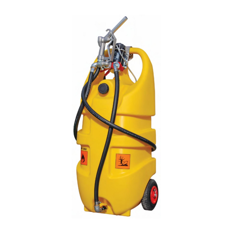CONTENITORE TROLLEY PER GASOLIO 55LT