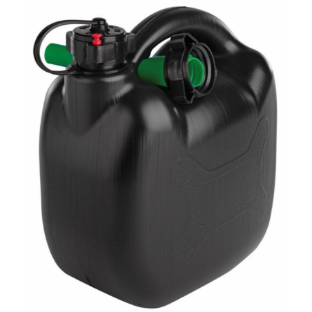 TANICA NERA IN PLASTICA 5 LT