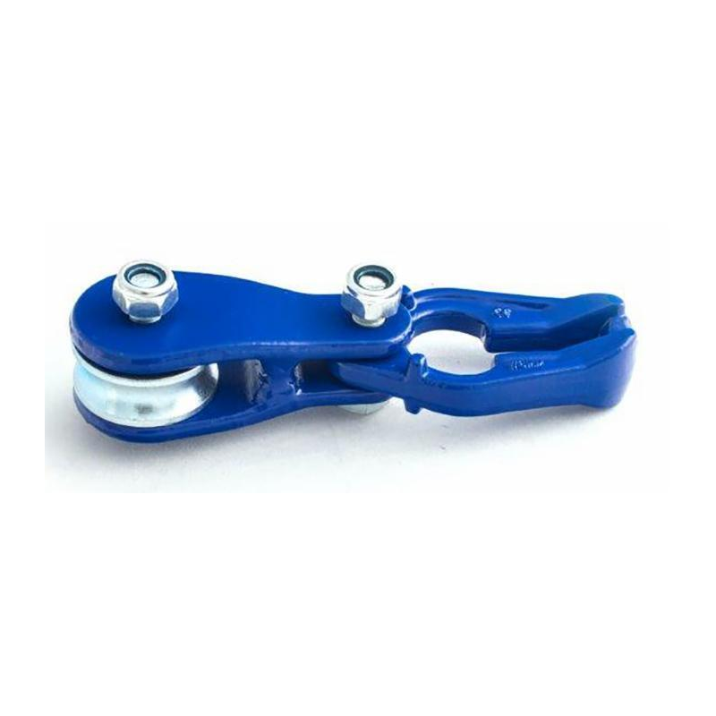 Gancio girevole fune-catena G100 con puleggia