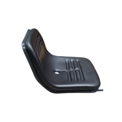 SEDILE IN ECOPELLE NERO CON MONOSOCCA ESTERNA