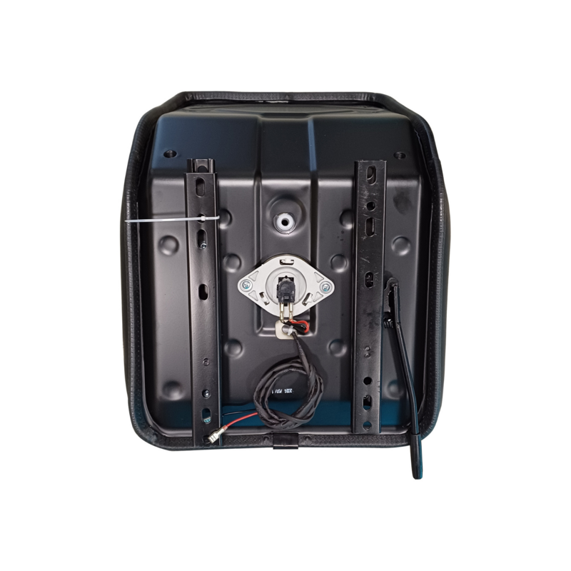SEDILE IN ECOPELLE NERO CON MONOSOCCA ESTERNA