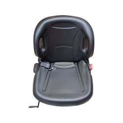 SEDILE IN ECOPELLE NERO PER CARRELLI ELEVATORI