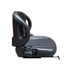 SEDILE IN ECOPELLE NERO PER CARRELLI ELEVATORI
