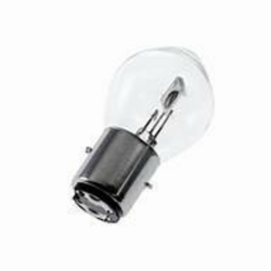 Lampadina alogena S2 24V 50/45W BA20d