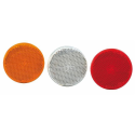 Catarifrangente Ø 60 mm bianco con vite M5