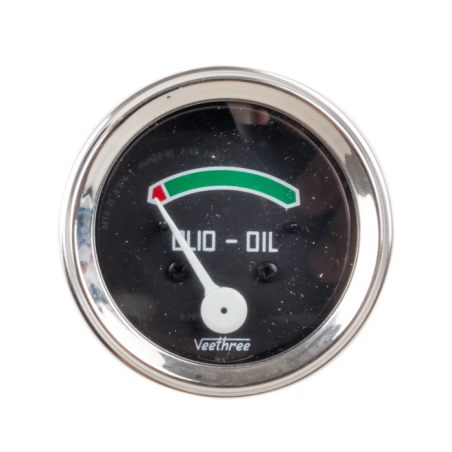 MANOMETRO PRESSIONE OLIO MOTORE MECCANICO 1/8 CONICO 0-8 BAR