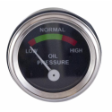 MANOMETRO PRESSIONE OLIO MOTORE MECCANICO FILETTO FEMMINA 3/8 UNF  0-7 BAR