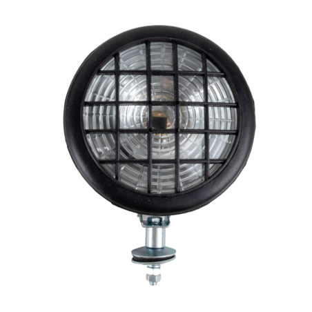 Faro da lavoro rotondo Ø 170 mm con interruttore ON/OFF, maniglia e griglia di protezione