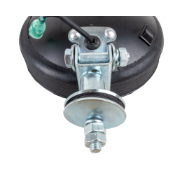 Faro da lavoro rotondo Ø 170 mm con interruttore ON/OFF, maniglia e griglia di protezione