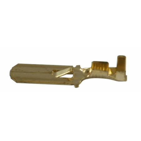 TERMINALE MASCHIO PER CONNESSIONI MULTIPLE 6,3X0,8 MM