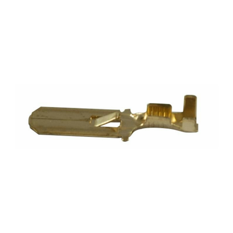 TERMINALE MASCHIO PER CONNESSIONI MULTIPLE 6,3X0,8 MM, 10 PZ BLISTER