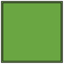 SPIA VERDE NEUTRA QUADRATA