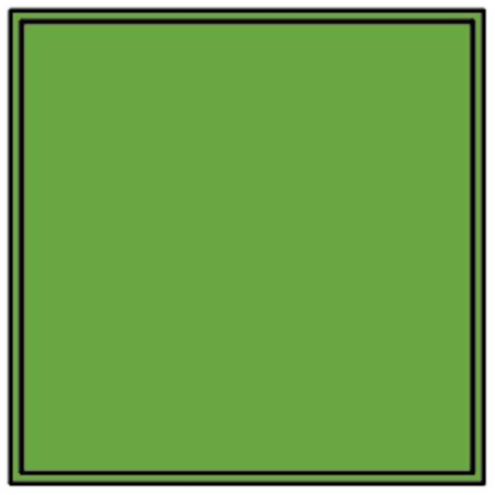 SPIA VERDE NEUTRA QUADRATA