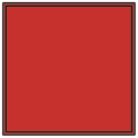 SPIA ROSSA NEUTRA QUADRATA