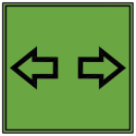 SPIA VERDE FRECCE QUADRATA