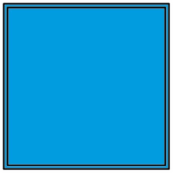 SPIA BLU NEUTRA QUADRATA