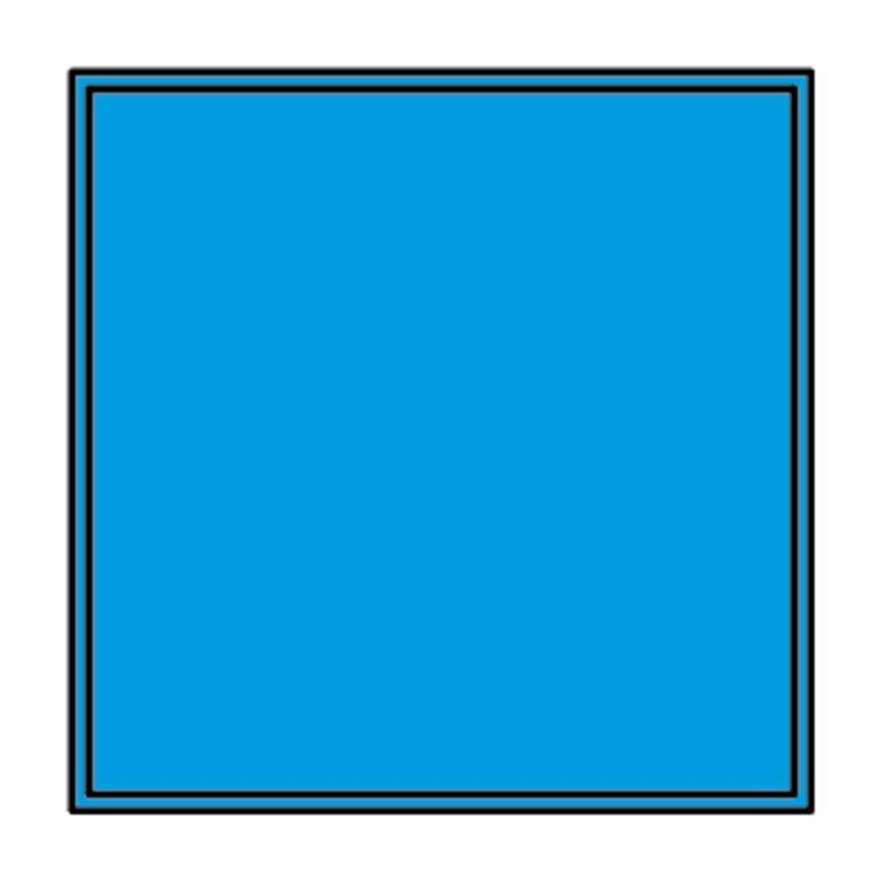 SPIA BLU NEUTRA QUADRATA