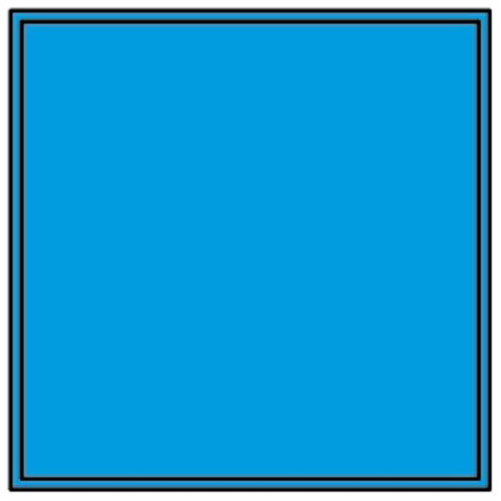 SPIA BLU NEUTRA QUADRATA