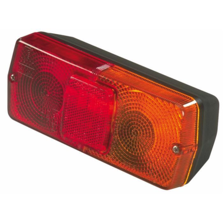 Fanale posteriore alogeno sx 184x67x79 mm