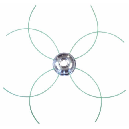 TESTINA A CARICAMENTO FACILITATO UNIVERSALE IN ALLUMINIO  "APOLLO"