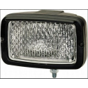 Faro lavoro alogeno rettangolare 180x124,5 mm