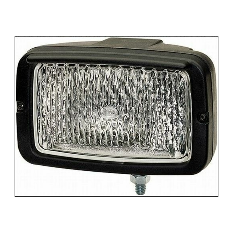Faro lavoro alogeno rettangolare 180x124,5 mm