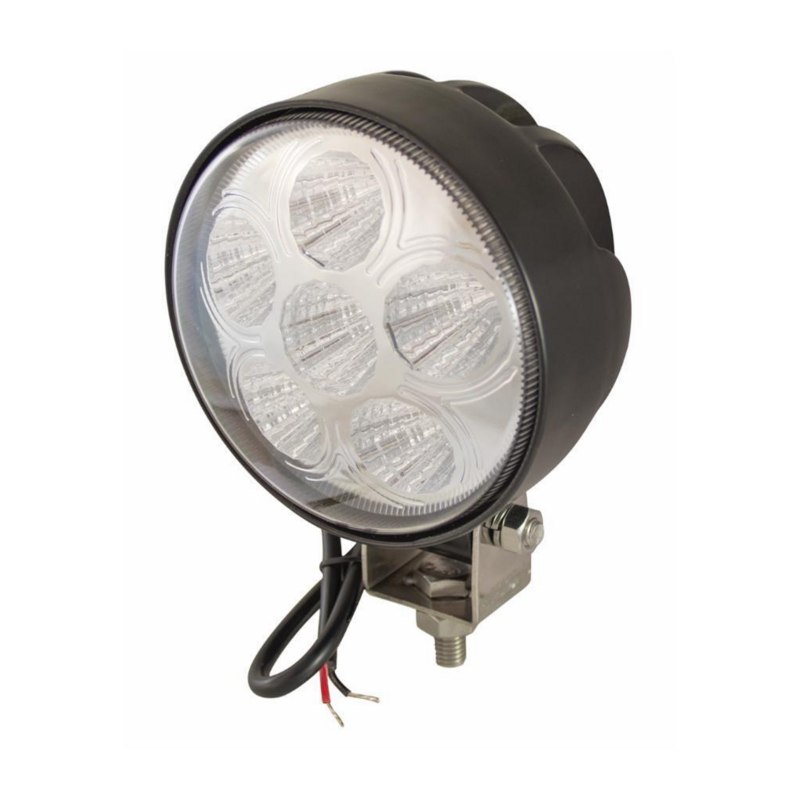 Faro lavoro a LED  Ø 118 mm, 12-24V, 18W, 1350LM, 6 LED, ampio raggio