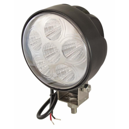Faro lavoro a LED  Ø 118 mm, 12-24V, 18W, 1350LM, 6 LED, ampio raggio