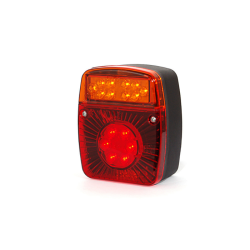 Fanale posteriore a LED dx 12-24V 101x56x121 mm