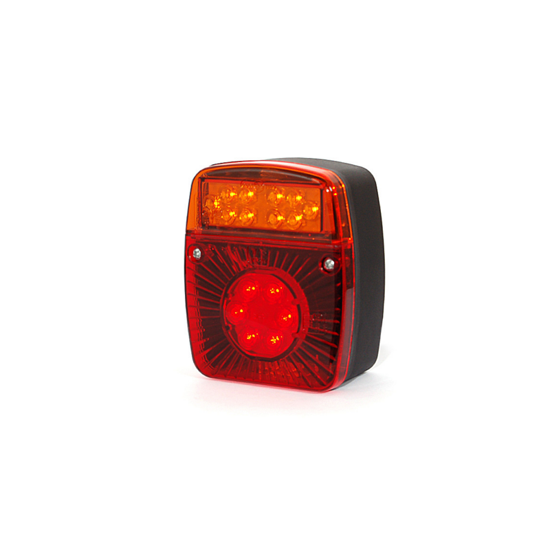 Fanale posteriore a LED dx 12-24V 101x56x121 mm