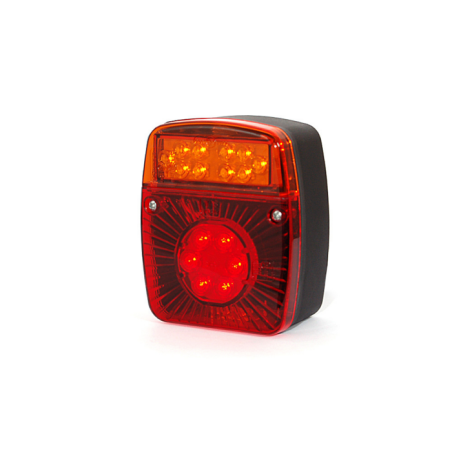 Fanale posteriore a LED dx 12-24V 101x56x121 mm