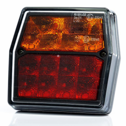 Fanale posteriore LED dx 12V, 99,7x30x92,7 mm