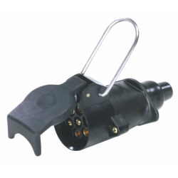 Presa volante 7 poli 12-24V in plastica